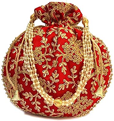 Fully Embroiderd Potli For Women