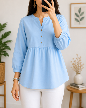 Women's Kurti, Casual Ethnic Wear, Traditional Indian Style, Women Short Kurta, Woman Kurti, Casual Kurta for Woman