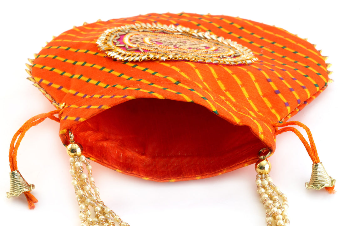 Lehariya Potli Bags For Return Gift